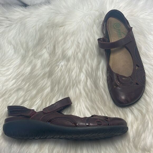Naot Rongo Slingback Mary Jane Flats Sz 42/11 - Picture 1 of 8